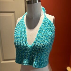Crochet halter top